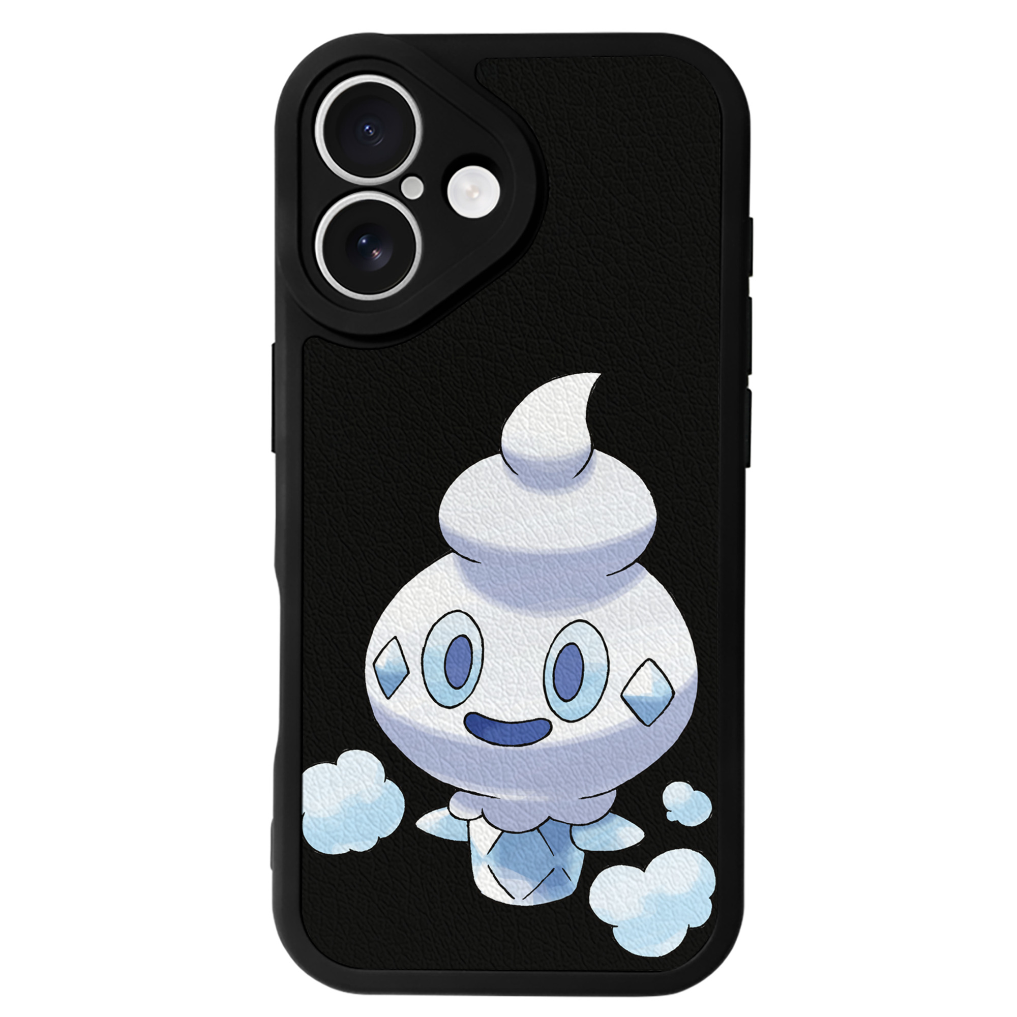 （画像用） ポケットモンスター Pokémon 【iPhone 16シリーズ対応】シリコンスマホケース（レザー調） 材質：シリコン